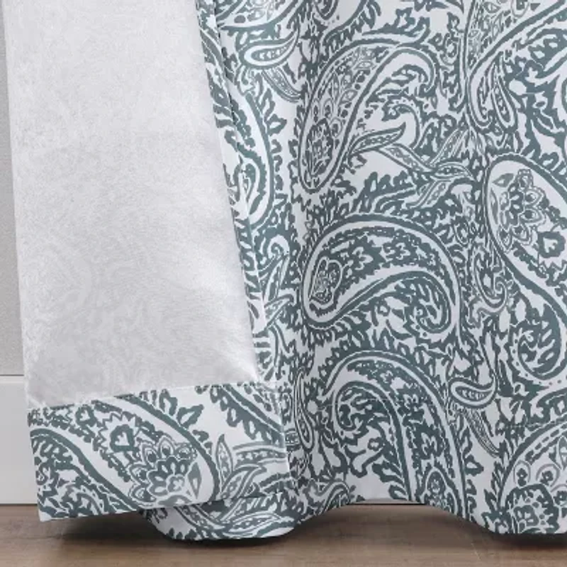 Regal Home Hardy Grommet Top Blackout Set of 2 Curtain Panel