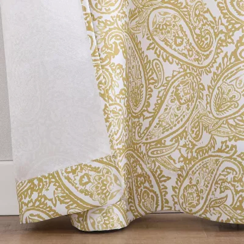 Regal Home Hardy Grommet Top Blackout Set of 2 Curtain Panel