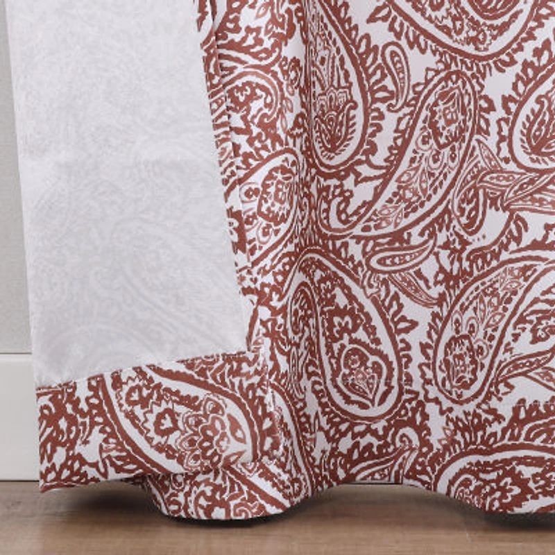 Regal Home Hardy Grommet Top Blackout Set of 2 Curtain Panel