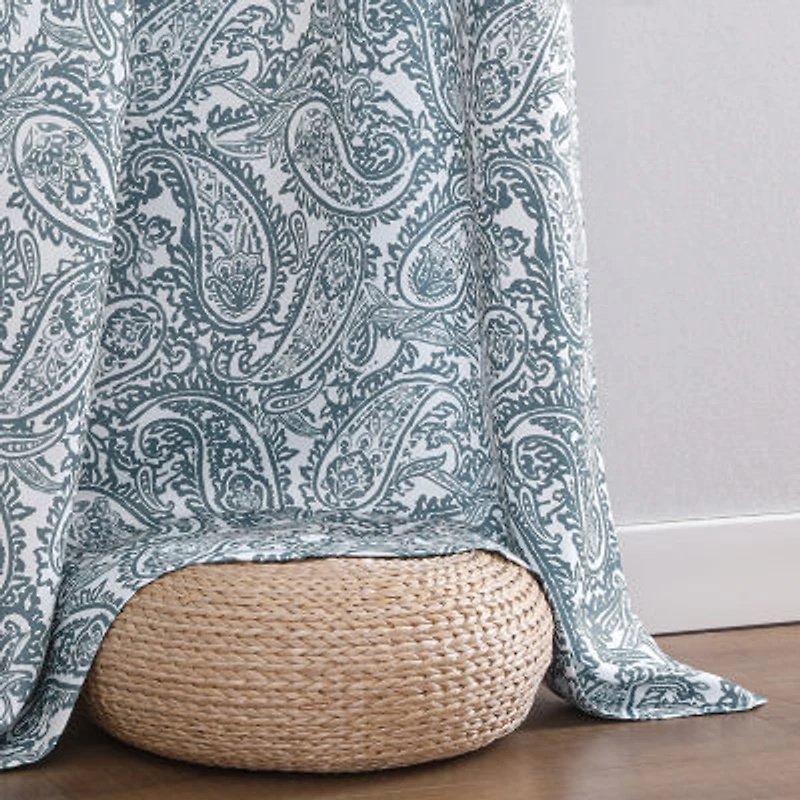 Regal Home Hardy Grommet Top Blackout Set of 2 Curtain Panel