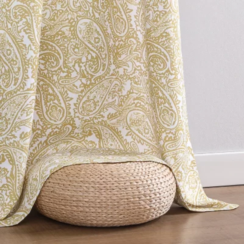 Regal Home Hardy Grommet Top Blackout Set of 2 Curtain Panel