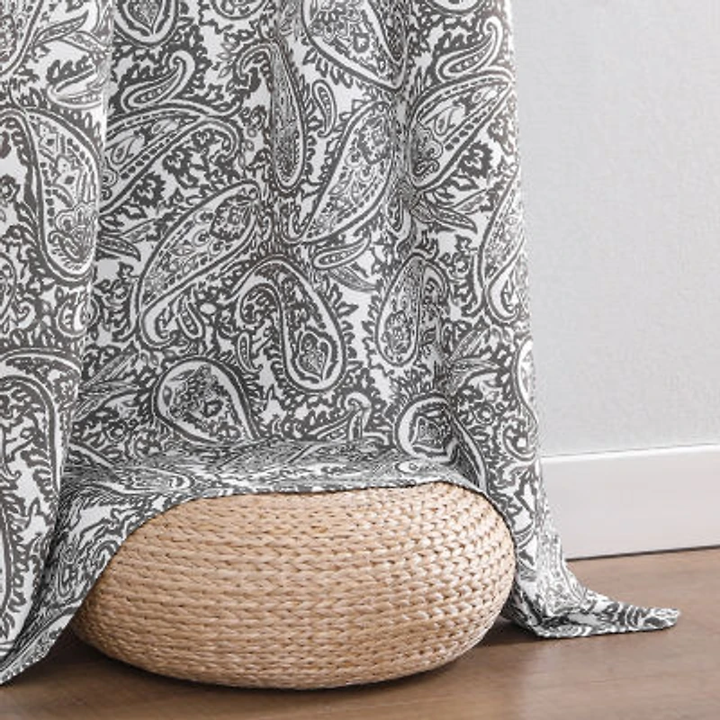 Regal Home Hardy Grommet Top Blackout Set of 2 Curtain Panel