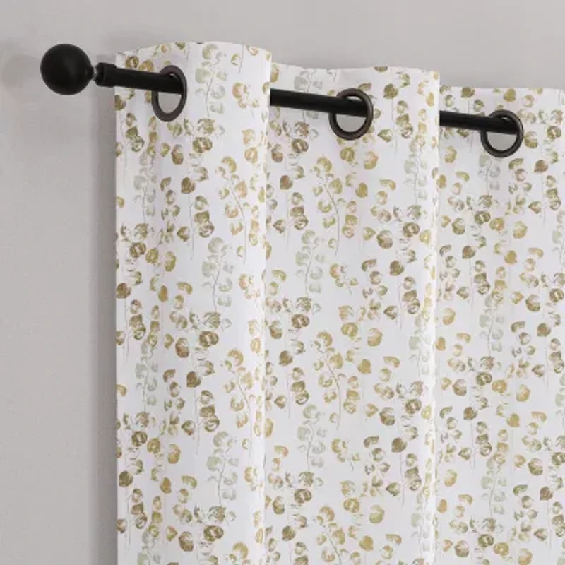Regal Home Colin Grommet Top Blackout Set of 2 Curtain Panel