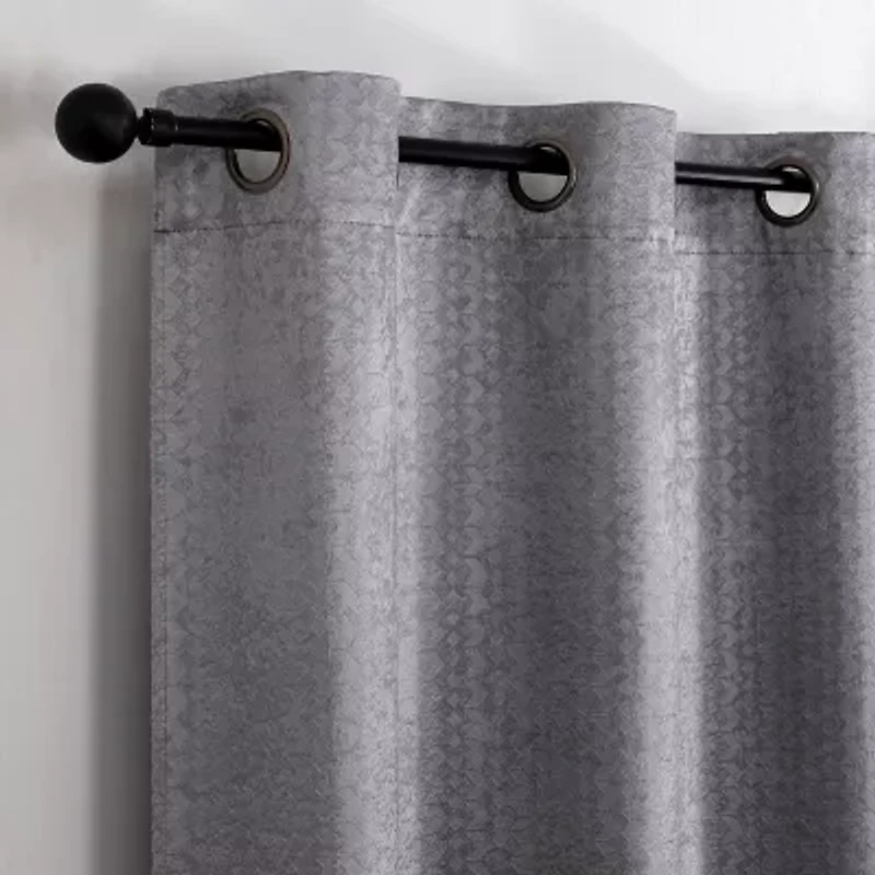 Regal Home Callisto Grommet Top Blackout Set of 2 Curtain Panel