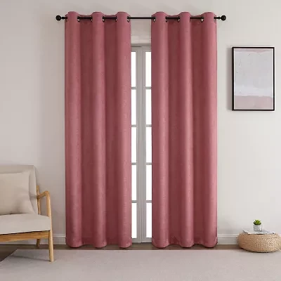 Sarah Grommet Top Blackout Set of 2 Curtain Panel