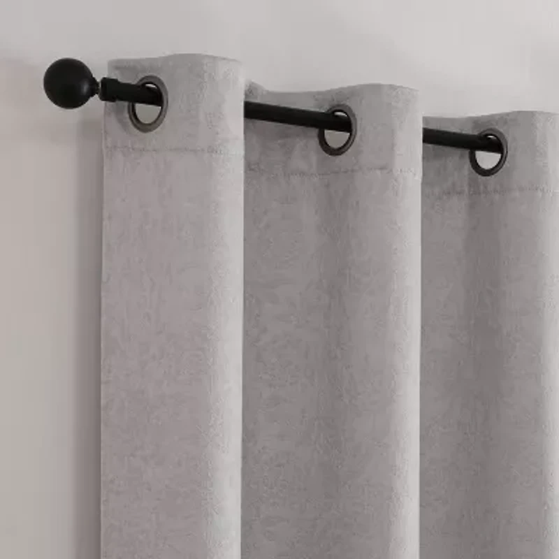 Sarah Grommet Top Blackout Set of 2 Curtain Panel