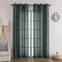 Newton Grommet Top Sheer Set of 2 Curtain Panel