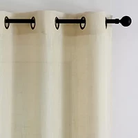 Newton Grommet Top Sheer Set of 2 Curtain Panel