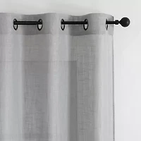 Newton Grommet Top Sheer Set of 2 Curtain Panel