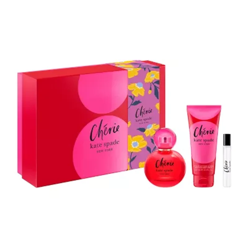 Kate Spade Cherie Eau De Parfum 3-Pc Gift Set ($135 Value)