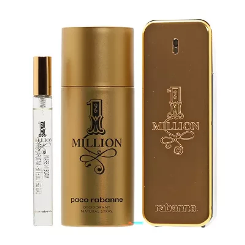 Paco Rabanne One Million 3-Pc Gift Set