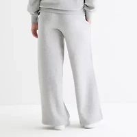 Arizona Womens Juniors Wide Leg Pull-On Pant