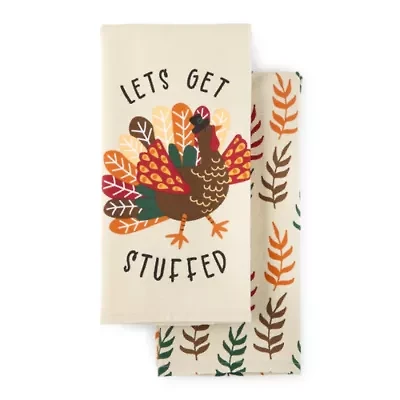 Layerings Fall Turkey 2-pc. Kitchen Towel Set