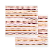 Layerings Stripe Waffle 4-pc. Dish Cloth Set