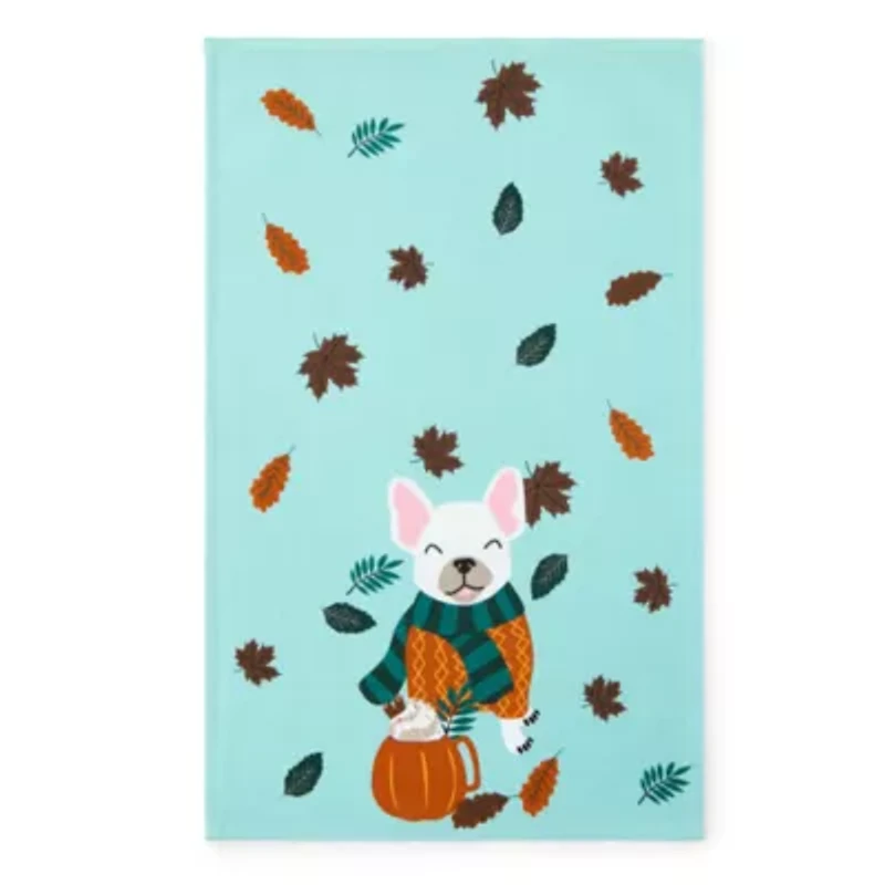 Layerings Pumpkin Spice Pup 2-pc. Kitchen Towel Set