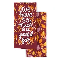 Layerings Fall Grateful 2-pc. Kitchen Towel Set