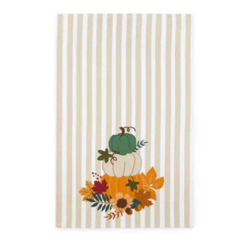 Layerings Pumpkin Stack 2-pc. Kitchen Towel Set