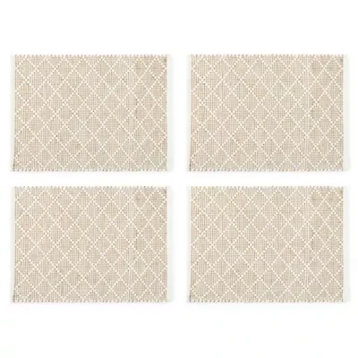 Linden Street Jute And Cotton 4-pc. Placemat