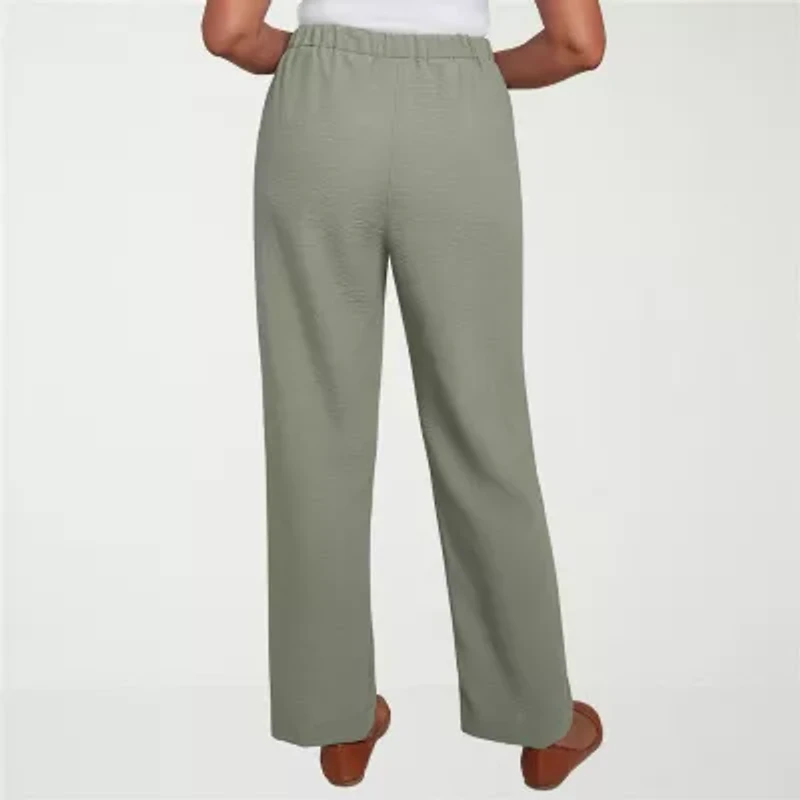 Alfred Dunner Copper Canyon Womens Straight Pull-On Pant