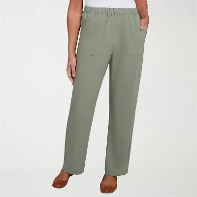 Alfred Dunner Copper Canyon Womens Straight Pull-On Pant