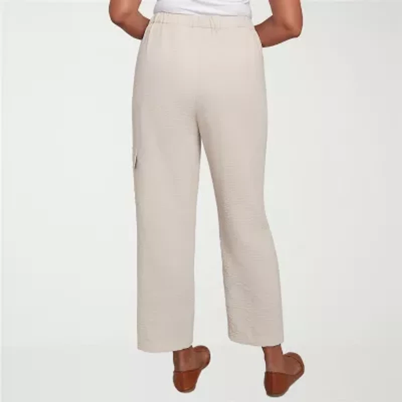 Alfred Dunner Copper Canyon Womens Straight Ankle Pant