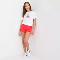 adidas Womens Mid Rise Moisture Wicking Active Pull-On Short