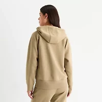 Xersion Womens Super Soft Fleece Full Zip Hoodie