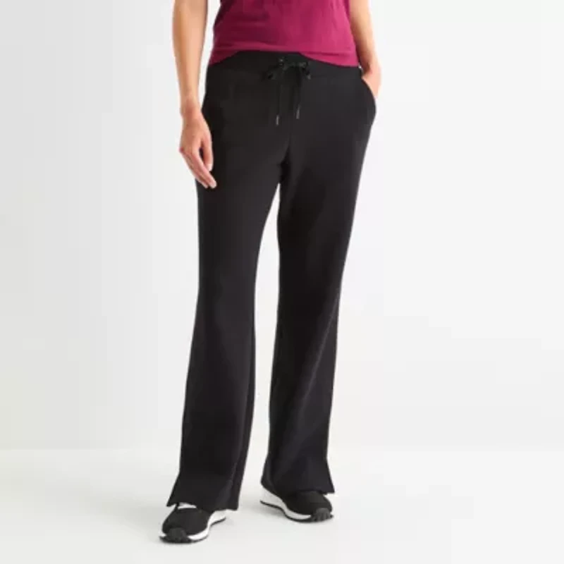 Xersion Womens Super Soft Fleece Straight Leg Sweatpant