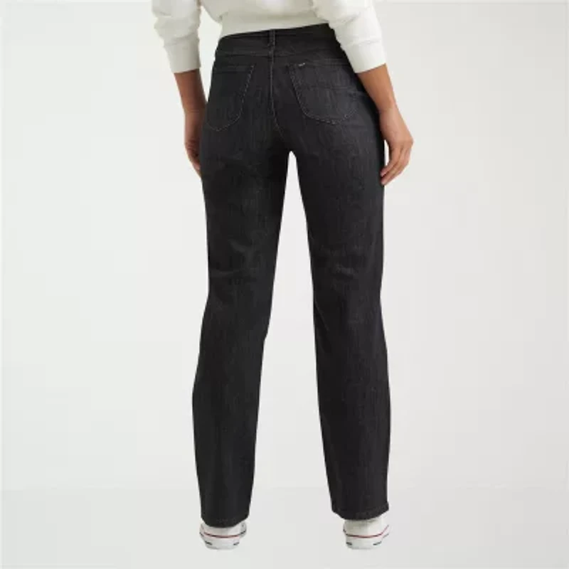 Lee Legendary Relax Fit Jean Stretch Fabric Womens Mid Rise Relaxed