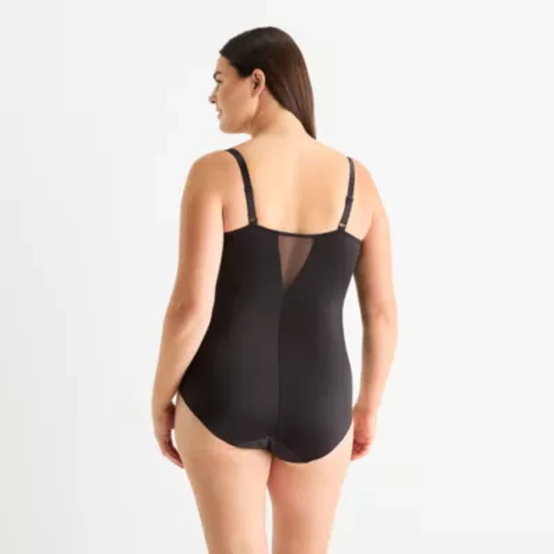 Ambrielle Sheer Shaping Bodysuit