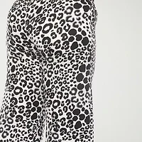 White Mark Womens Plus Mid Rise Wide Leg Palazzo Pant