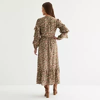 Frye and Co. Womens Floral Maxi Dress