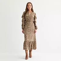 Frye and Co. Womens Floral Maxi Dress