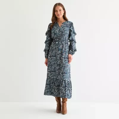 Frye and Co. Womens Floral Maxi Dress