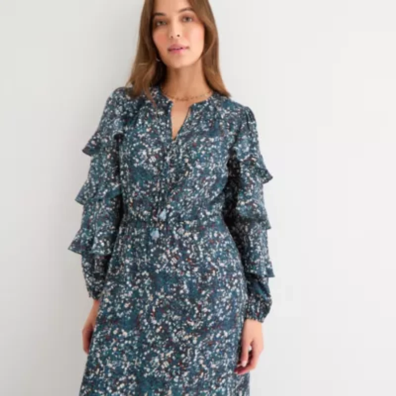 Frye and Co. Womens Floral Maxi Dress