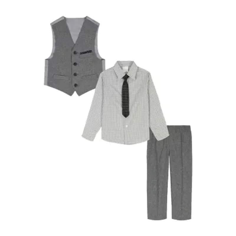Van Heusen Toddler Boys 4-pc. Suit Set