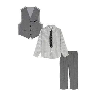Van Heusen Toddler Boys 4-pc. Suit Set