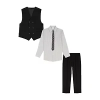 Van Heusen Little & Big Kid Boys 4-pc. Suit Set