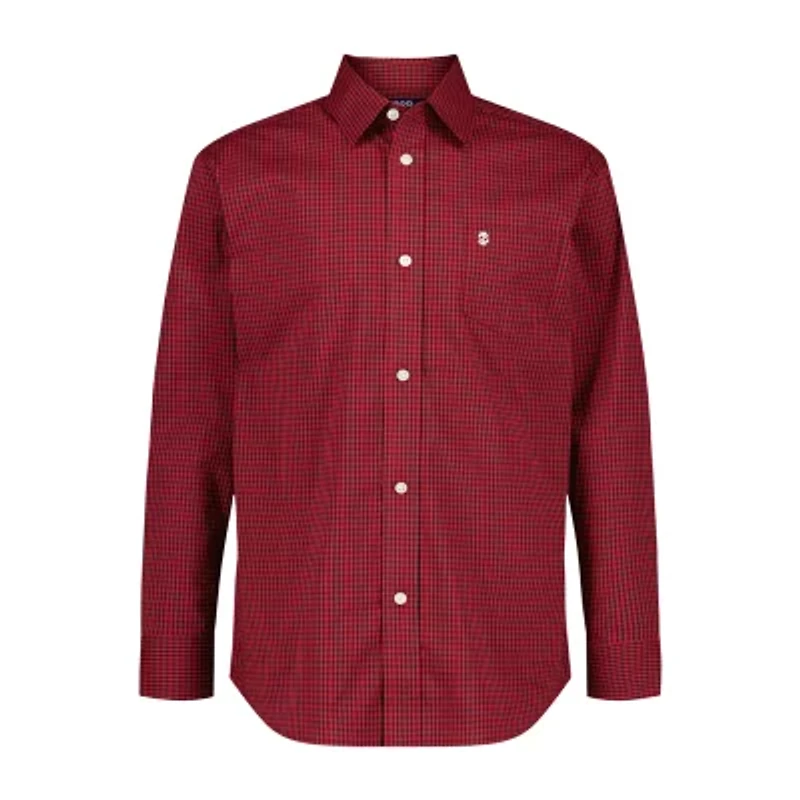 IZOD Little & Big Kid Boys Point Collar Long Sleeve Dress Shirt