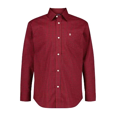 IZOD Little & Big Kid Boys Point Collar Long Sleeve Dress Shirt