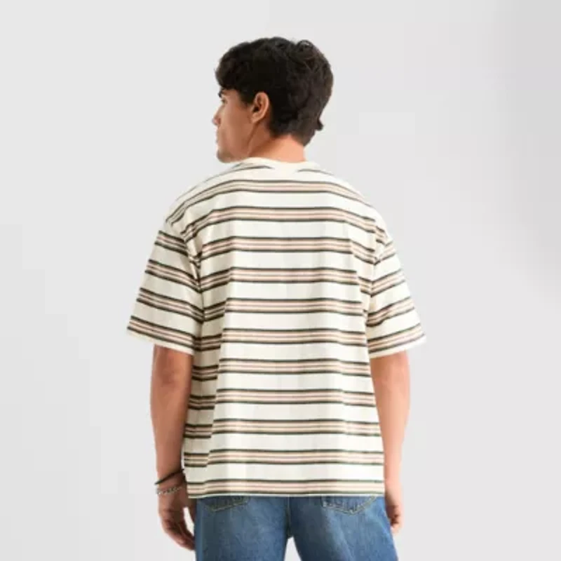 Arizona Mens Boxy Fit Stripe T-Shirt