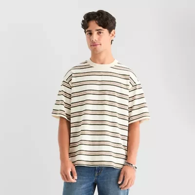 Arizona Mens Boxy Fit Stripe T-Shirt