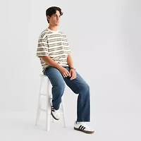 Arizona Mens Boxy Fit Stripe T-Shirt
