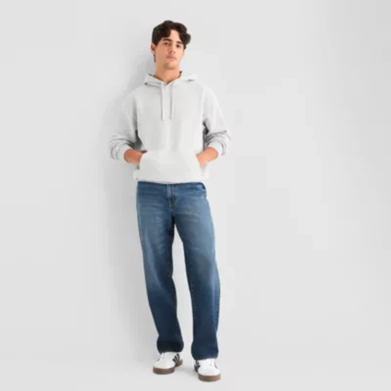 Arizona Mens Long Sleeve Fleece Hoodie