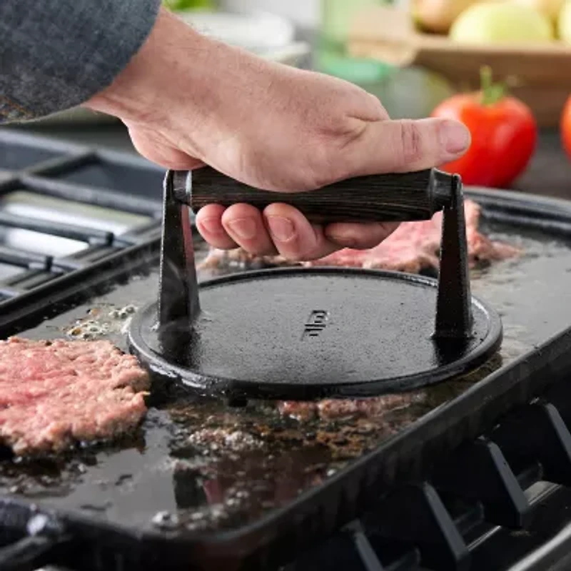 Bobby Flay Cast Iron 16.5" Grill Pan