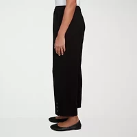 Alfred Dunner Santa Barbara Womens Straight Fit Ankle Pant