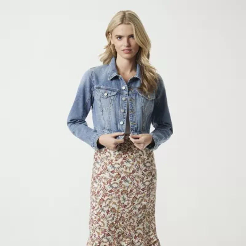 JS Jessica Simpson Midweight Denim Womens Jacket