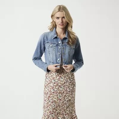 JS Jessica Simpson Midweight Denim Womens Jacket