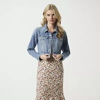 JS Jessica Simpson Midweight Denim Womens Jacket