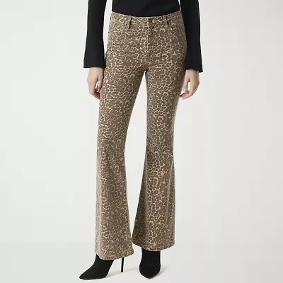 JS Jessica Simpson Womens High Rise Flare Leg Jean
